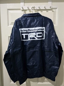 Vintage racing jacket TRD jacket 90's super rare item mr2 supra celica ae86 - Picture 1 of 9