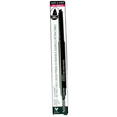 2 Pack Wet n Wild Ultimate Brow Retractable Eyebrow Pencil, Dark Brown 628A - Image 1 of 2