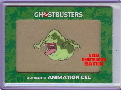 2016 Cryptozoic Real Ghostbusters Original Animation Cel Card Slimer 049 - Image 1 of 2