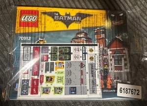 INSTRUCTION MANUAL ONLY from LEGO 70912 Arkham Asylum, Instructions STICKERS - Picture 1 of 2