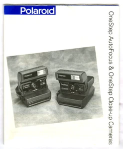 Polaroid and Onestep  Original Vintage Instruction Foldout Pamplet - Picture 1 of 1