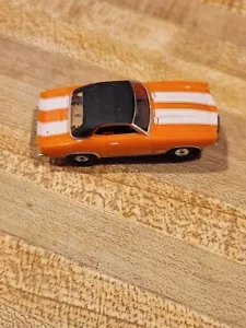 1969 Chevy Camaro Convertible Slot Car Orange White Model Motoring TJET CHASSIS - Picture 1 of 3
