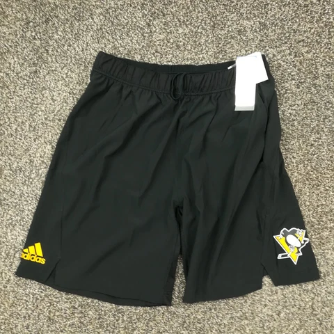 NWT 2020 Pittsburgh Penguins Shorts Adidas Performance Mens Small / Medium Cover
