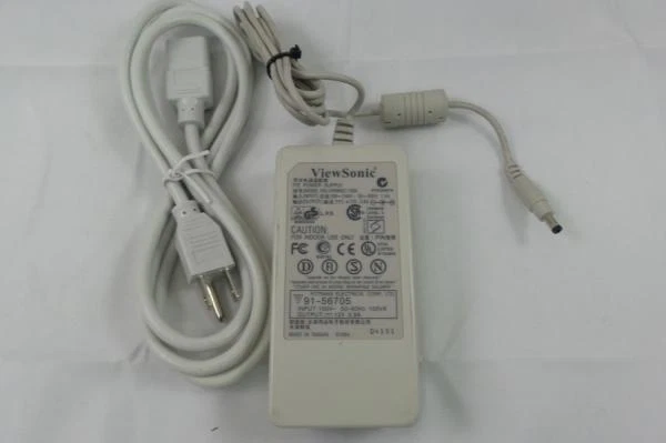 ViewSonic AC Adapter 100-240VAC 12V DC (UP06031120A) - Image 1 of 1