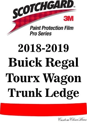 3M Scotchgard Paint Protection Film Pro Series 2018 2019 Buick Regal Tourx Wagon - Image 1 of 3