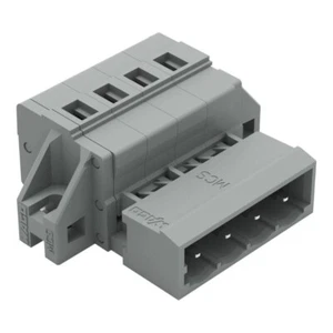 50pcs WAGO PCB Hole Type Plug Terminal Block  231-604/019-000 - Picture 1 of 1