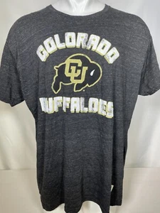 Colorado Buffaloes Retro Brand Heather Gray T-Shirt Men''s XXL - Picture 1 of 8