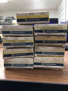 LOT OF 9-PCS SQUARE D 9999-DT-2 SIZE 2 TYPES D, T ELEC. INTERLOCK KIT (TA39MS) - Picture 1 of 3