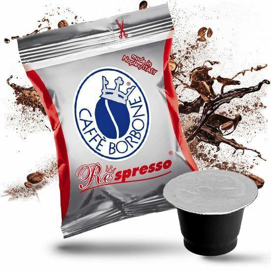 50 Capsules Bourbon respresso mixture Blue (Compatible Nespresso) Photo Related