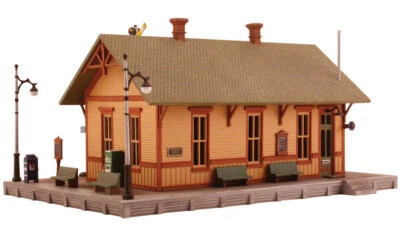 Woodland Scenics Building Kit Woodland Station N Railroad Train PF5207 - Image 1 of 4