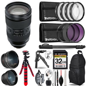 Tamron 35-150mm f/2-2.8 III VXD Lens for Sony E -3 Lenses+Tripod +Backpack -32GB