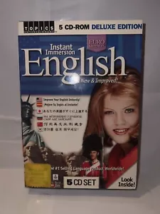 Instant Immersion English (5 CD-ROM set) - Picture 1 of 8