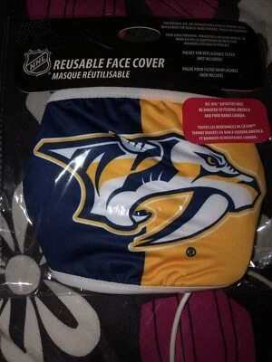 Nashville Predators Reuseable Face Cover Mask - Image 1 of 4