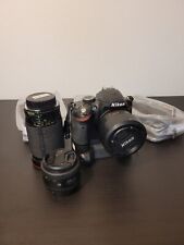 Nikon D3200 Camera With Lenses and Accessories