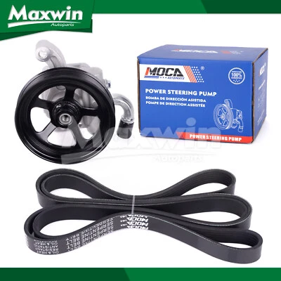 Power Steering Pump Serpentine Belt Fit Buick Chevrolet Traverse GMC Acadia 3.6L - Image 1 of 4