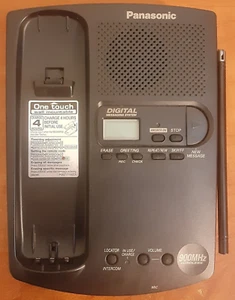 Panasonic 900 MHz Cordless Phone & Answering System KX-TC1500B base only answer - Picture 1 of 9