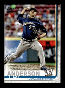 2019 Topps Chase Anderson   #5  UER