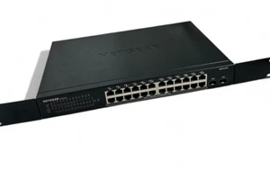 Netgear S350 Series GS324TP V1 24 Port PoE+ Gigabit Managed Network Switch - Photo 1/4