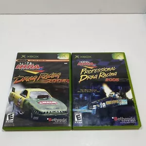 IHRA Motorsports Drag Racing 2004 & 2005 Xbox Game Lot CIB Free Shipping - Picture 1 of 4