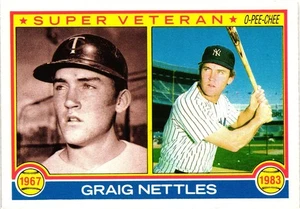 1983 O-Pee-Chee #207 Greig Nettles - Picture 1 of 2