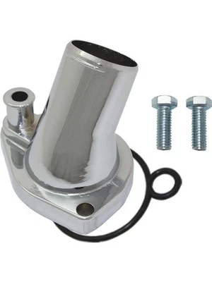 Proflow Aluminium Water Neck Ford 289-302 351W O'Ring Style Chro (PFETH-R7289-O) - Image 1 of 4