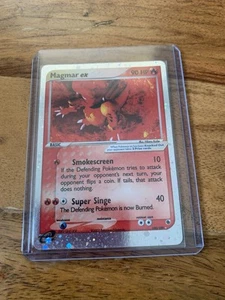 Pokemon Card TCG Ruby And Sapphire Magmar Ex 100/109 Vintage Rare - Picture 1 of 17