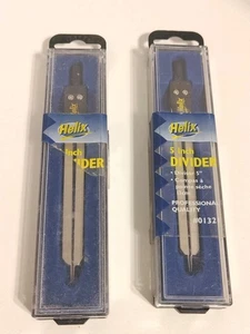 HELIX Professional 5" Metal Chart Divider / Compass #1321 Set Of Two New! - Picture 1 of 6