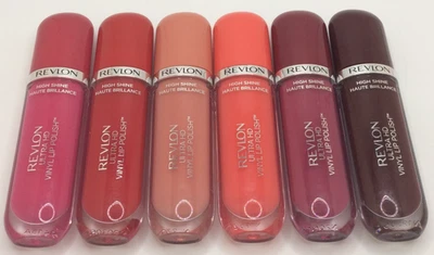 REVLON Ultra HD Vinyl Lip Polish, Liquid Lipstick, HUGE LOT, Assorted Colors - Image 1 of 2