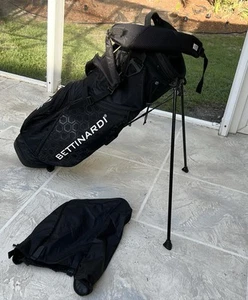 Sun Mountain Bettinardi Golf Club Stand Bag Black Carry Lightweight 4-Way - Picture 1 of 7