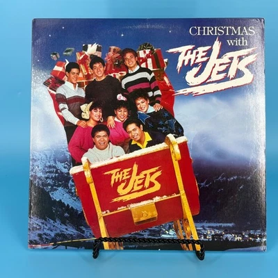 THE JETS Christmas with The Jets (1986) Vinyl Record MCA Records - Image 1 of 3