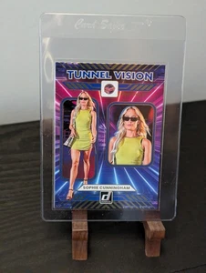 2025 WNBA Donruss Panini Sophie Cunningham Tunnel Vision Press Proof Card Fever - Picture 1 of 2