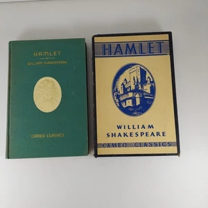 Hamlet William Shakespeare 1909 Cameo Classics HC & Slipcase Grosset & Dunlap - Picture 1 of 15