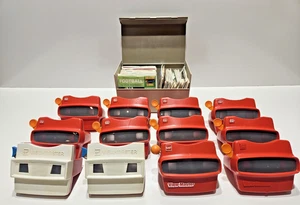 Vintage View Master Lot of 12 w/ Lots of Slides and Case Space Animals Disney - Picture 1 of 17