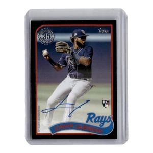 Junior Caminero Rays 2024 Topps 1989 Autograph RC #88BA2-JC0 #155/199 - Picture 1 of 2