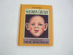 1992 SOLOMON GRUNDY: A POP-UP RHYME By Nick Bantock Hardcover - Imagen 1 de 9