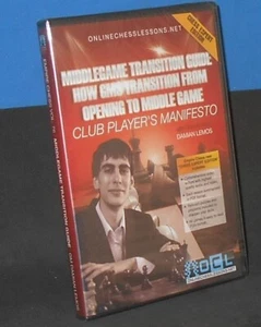 Middlegame Transition Guide by Damian Lemos (Empire Chess DVD) [Not a Book] - Picture 1 of 1