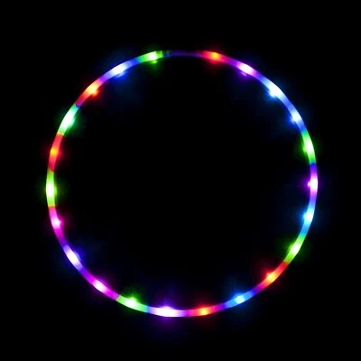 Light Up LED Hula Hoop Designed and Hand Crafted in Michigan with Beautiful A... - Image 1 of 4