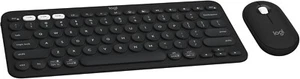 Logitech Pebble 2 Combo, Wireless Keyboard and Mouse - Black - Picture 1 of 4