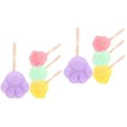 8 pcs Facial Portable Face Cleaning Tools Cute Washing Face Exfoliating
