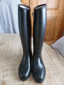 Swing Reitstiefel gefüttert Gr. 34 schwarz - Bild 1 von 9