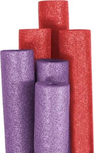 6-Pack Pool Noodles Jumbo, Purple and Red - Picture 1 of 12