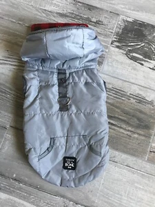 Chaqueta de revestimiento de lana GMASON gris nailon cachorro/perro sm - Imagen 1 de 2