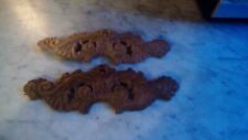PAIR OF OLD  DECORATIVE WOODEN MOULDS
