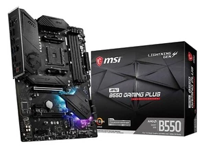MSI MPG B550 GAMING PLUS Mainboard AMD AM4 Dual DDR4 ATX RGB LED - Afbeelding 1 van 1