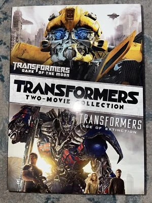 Transformers Dark of the Moon+Age Of Extinction DVD Sealed Free Shipping  - Image 1 of 2