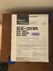 Pioneer SX-311R SX-301 SX-251R SX-201 Receiver Service Manual *Original*