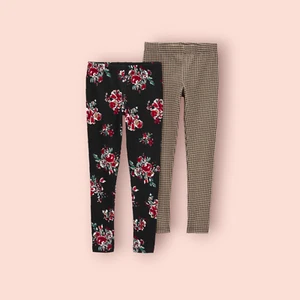 Carter's Big Girls Printed Leggings, Pack of 2 NWT Size 4 - Picture 1 of 1