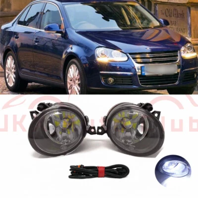 Par de luces antiniebla LED para parachoques delantero HB4 para Volkswagen Jetta 5 MK5 2006-2011 c Foto 1 de 4
