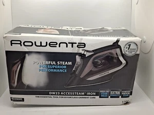 Rowenta DW23 Accessteam Steam Iron, 1700 Watt. New, But Has Box Damage - Picture 1 of 11
