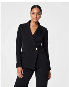 NEW SPANX The Perfect Asymmetrical Blazer Size S #T2544 - Picture 1 of 9